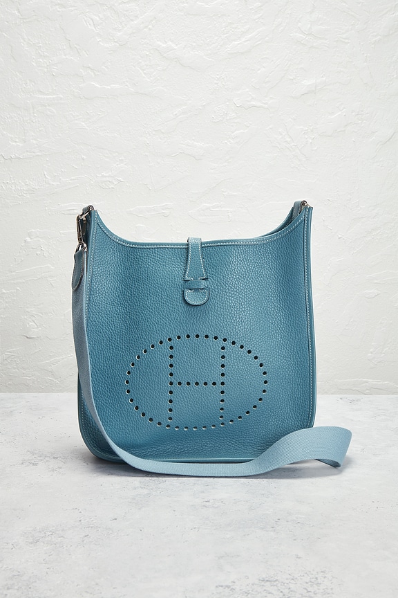 view 2 of 9 BOLSO HOMBRO HERMES in Bleu Jean