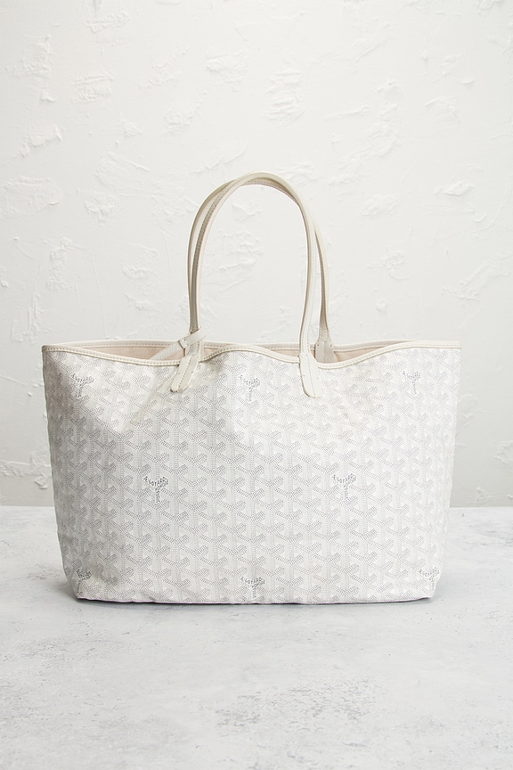 view 2 of 9 Goyard Saint Louis PM Tote Bag in White