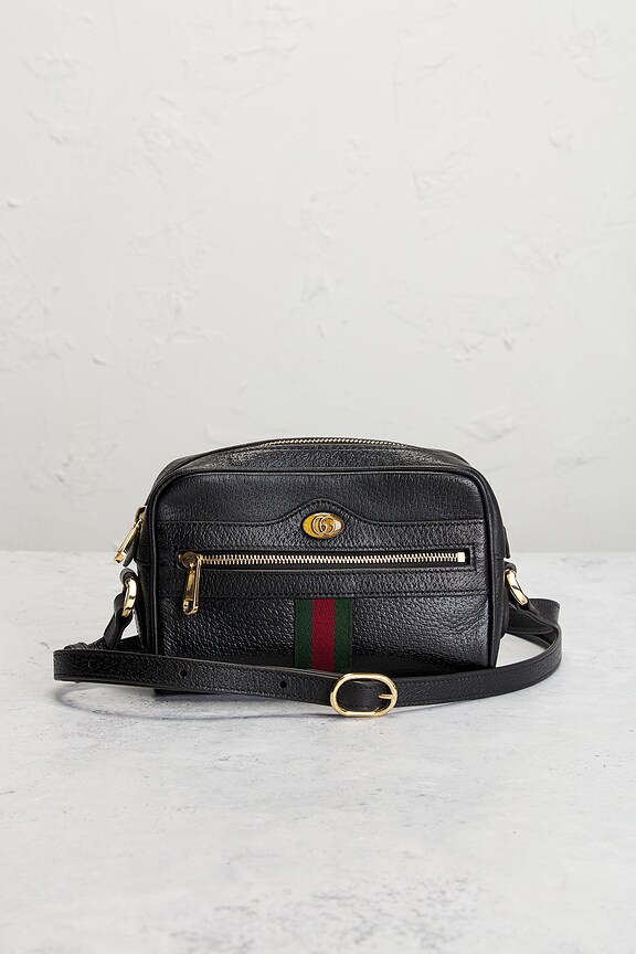 view 2 of 9 Gucci Ophidia Mini Crossbody Bag in Black