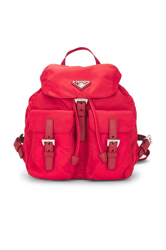 view 1 of 8 РЮКЗАК PRADA in Red