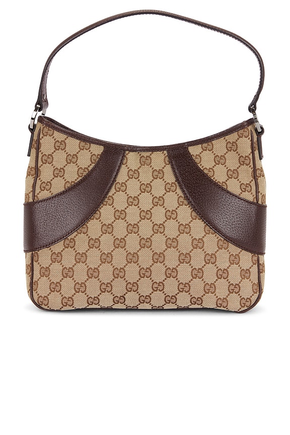 view 1 of 9 Gucci Curve Hobo Bag in Beige