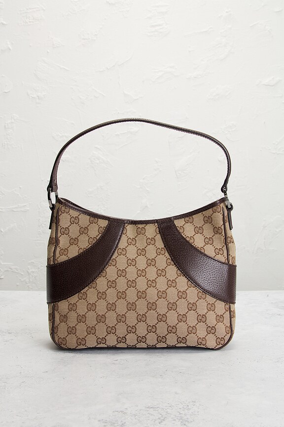 view 2 of 9 Gucci Curve Hobo Bag in Beige