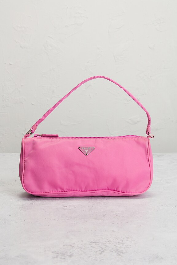 view 2 of 8 Prada Tessuto Pouch in Pink