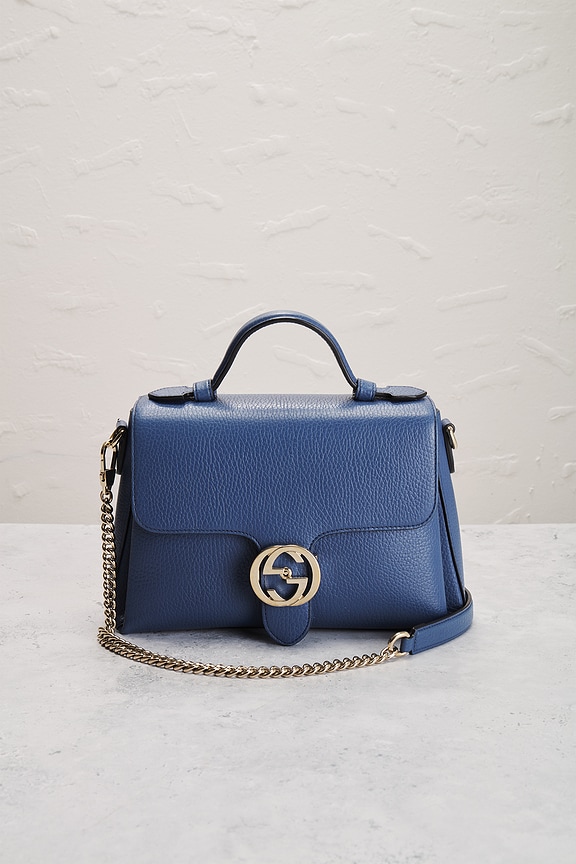 view 2 of 9 Gucci Interlocking G Handbag in Blue