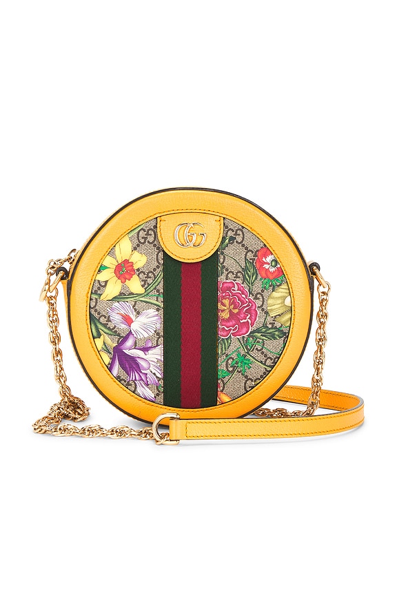 view 1 of 8 GUCCI 숄더백 in Yellow