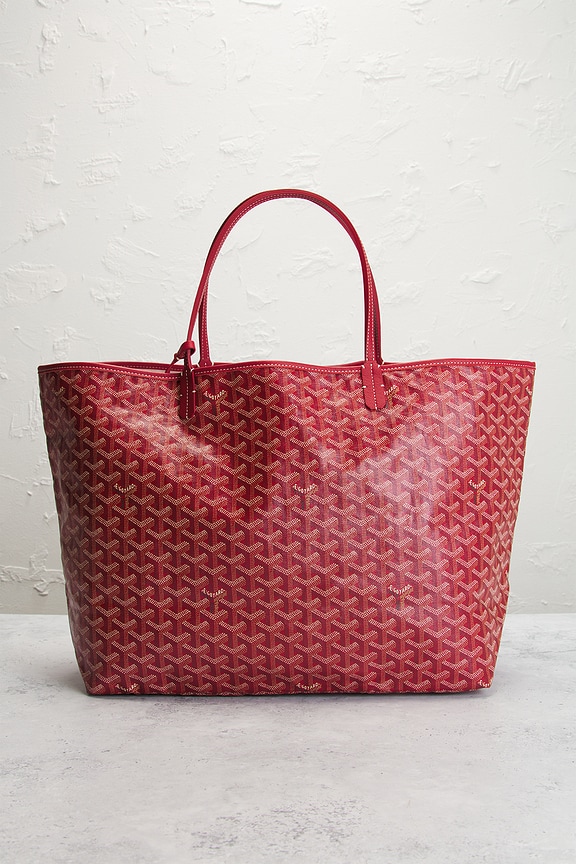 view 2 of 9 Goyard Saint Louis GM Tote Bag in Red