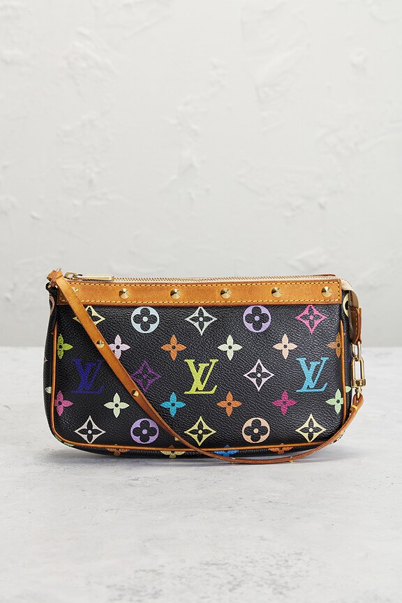 view 2 of 7 Louis Vuitton Monogram Pochette Accessoires Shoulder Bag in Black