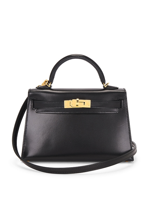 view 1 of 7 Hermes Box Kelly 20 Handbag in Black