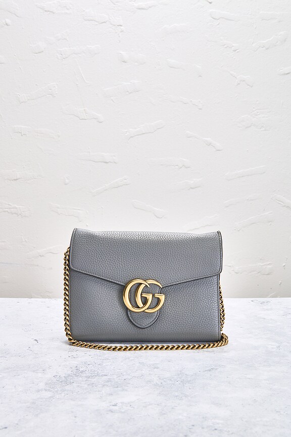 view 2 of 8 Gucci GG Marmont Shoulder Bag in Grey
