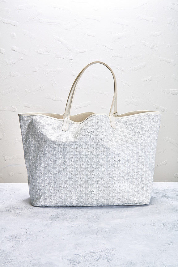 view 2 of 8 Goyard Saint Louis PM Tote Bag in White