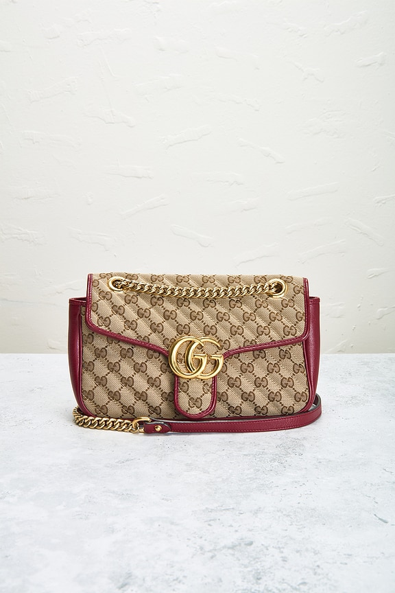 view 2 of 8 SAC PORTÉ ÉPAULE GUCCI in Beige