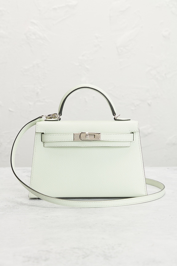 view 2 of 7 SAC À MAIN HERMES in Vert Fizz