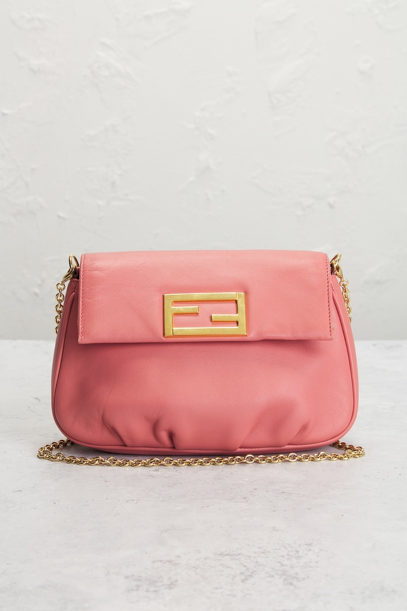 view 2 of 8 Fendi Fendista Pochette Crossbody Bag in Pink