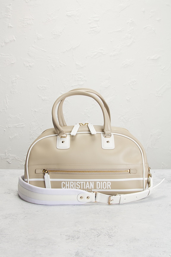 view 2 of 8 Dior Vibe Zip Bowling Bag in Beige