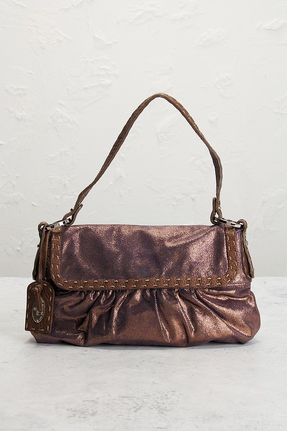 view 2 of 8 BOLSO HOMBRO FENDI in Bronze