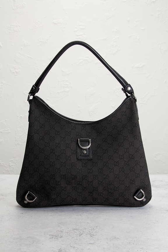 view 2 of 10 Gucci Abbey D-Ring Hobo Bag in Black