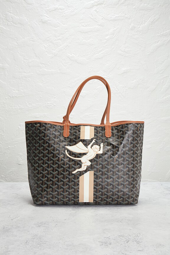view 2 of 7 Goyard Supermonkey Marquage Saint Louis PM Tote Bag in Black