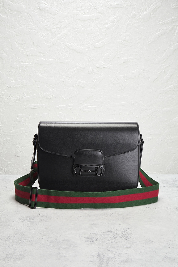 view 2 of 8 Gucci Horsebit 1955 Shoulder Bag in Black