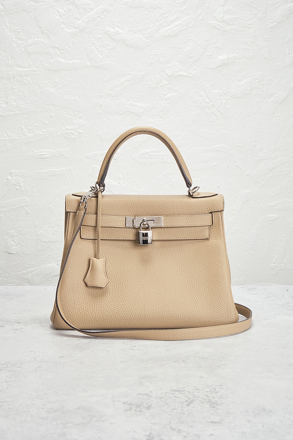 view 2 of 9 Hermes Togo Kelly 28 Handbag in Trench