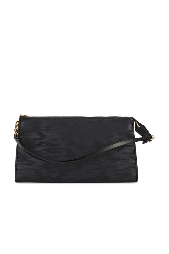 view 1 of 10 Louis Vuitton Epi Pochette Accessoires Shoulder Bag in Black