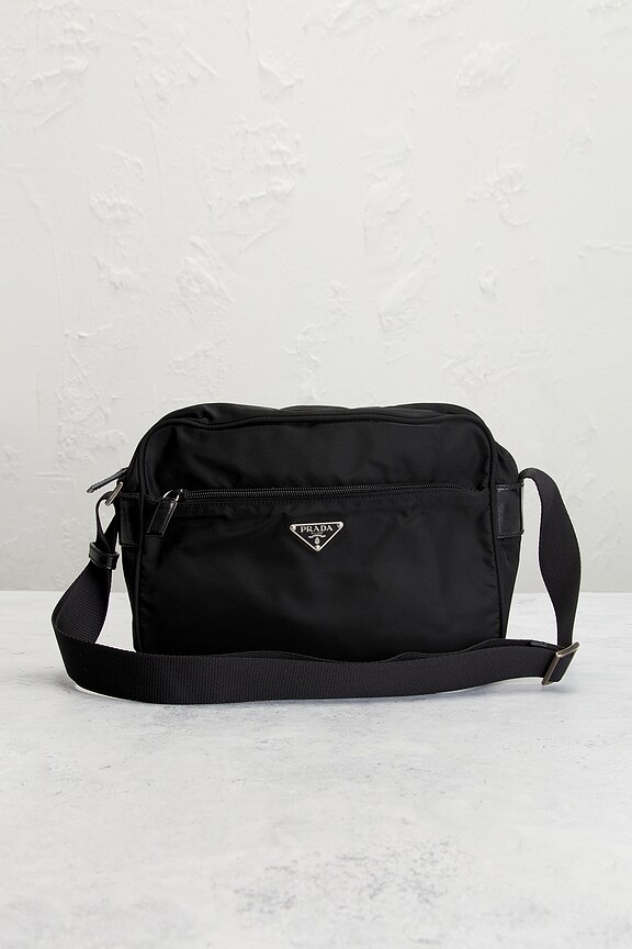 view 2 of 9 SAC PORTÉ ÉPAULE PRADA in Black