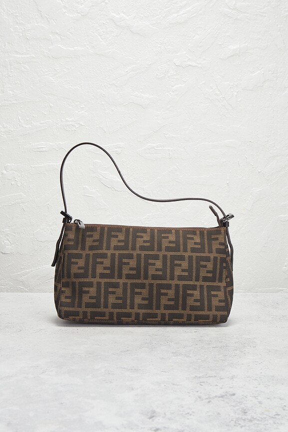 view 2 of 8 Fendi Zucca Shoulder Bag in Brown