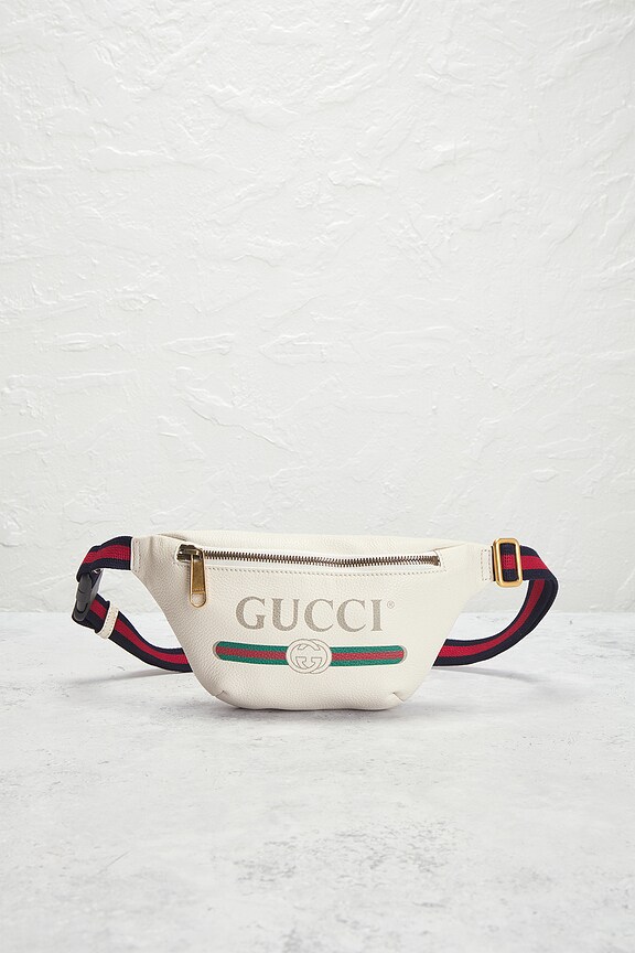 view 2 of 7 Gucci Logo Belt Bag in White