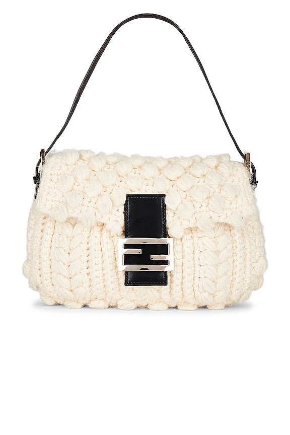 view 1 of 10 SAC FENDI in Cream