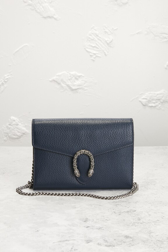 view 2 of 7 Gucci Mini Dionysus Shoulder Bag in Blue