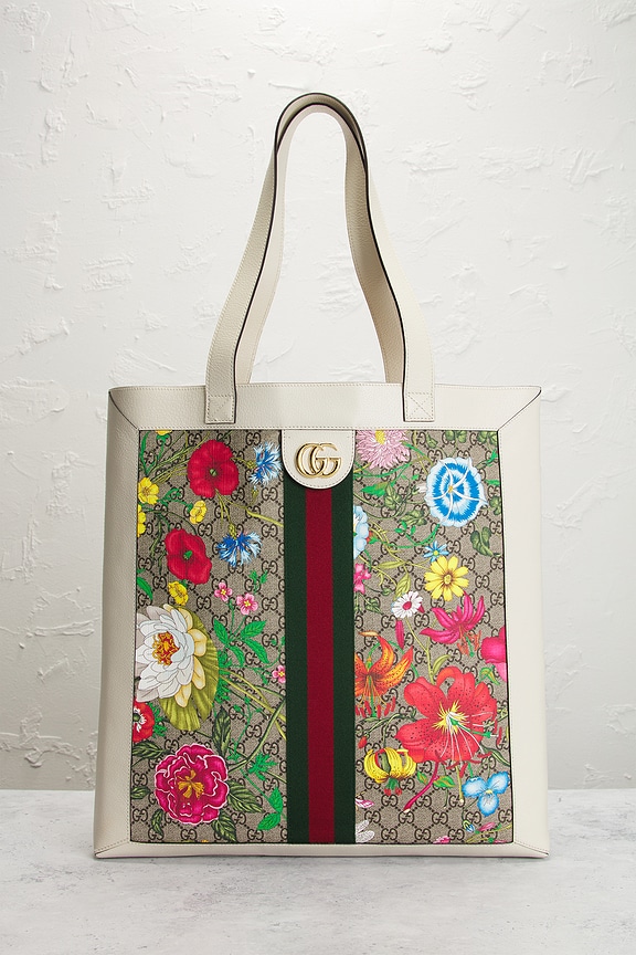 view 2 of 8 Gucci Flora Ophidia Tote Bag in Multi