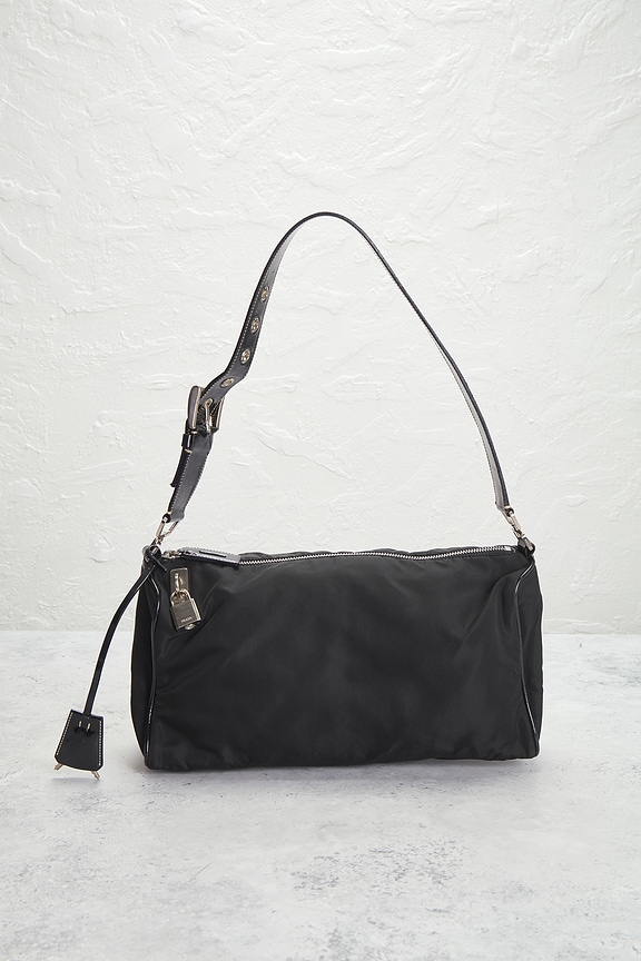 view 2 of 8 Prada Tessuto Shoulder Bag in Black