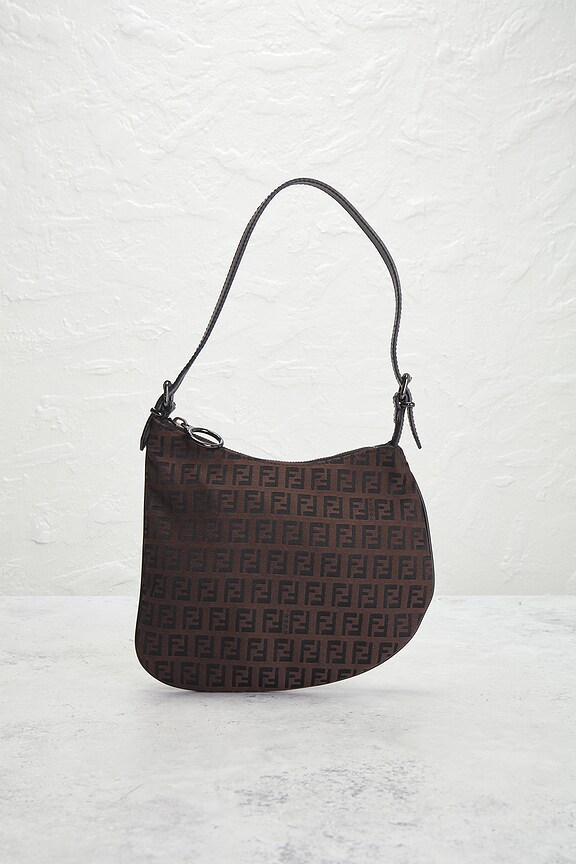 view 2 of 8 SAC PORTÉ ÉPAULE FENDI in Brown