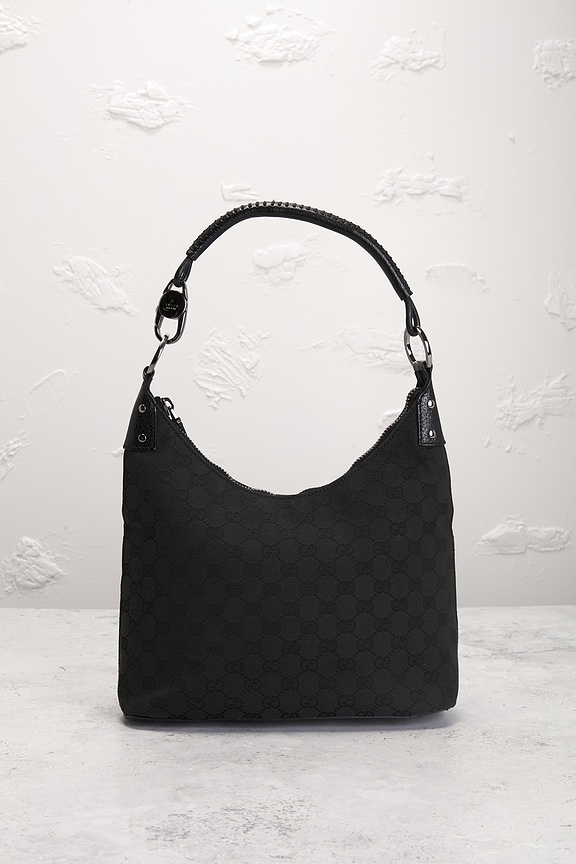 view 2 of 9 Gucci Clasp Hobo Bag in Black