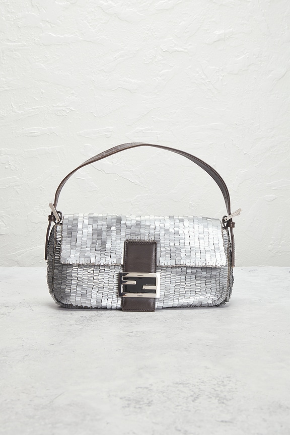 view 2 of 9 SAC PORTÉ ÉPAULE FENDI in Silver