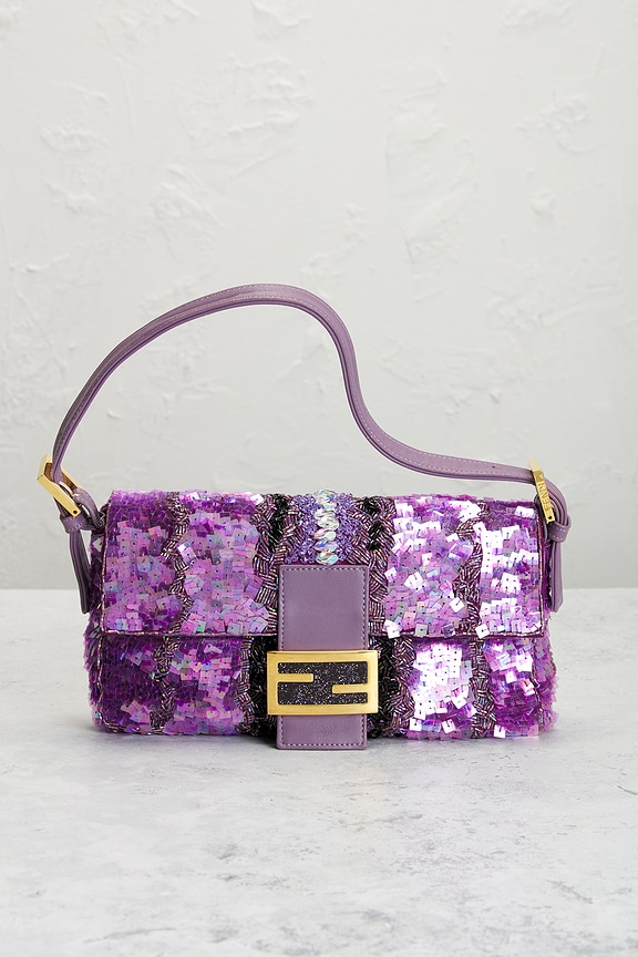 view 2 of 9 SAC PORTÉ ÉPAULE FENDI in Purple