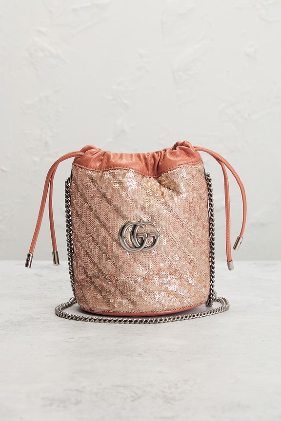 view 2 of 7 SAC SEAU GUCCI in Brown