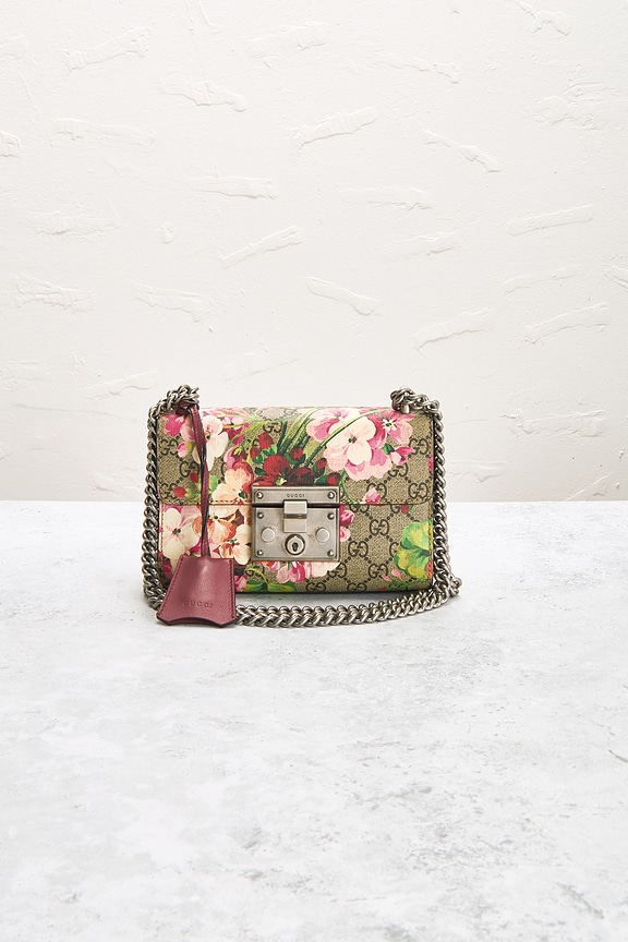 view 2 of 10 Gucci GG Blooms Padlock Shoulder Bag in Beige