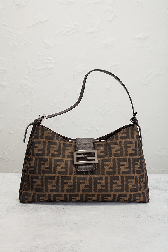 view 2 of 9 SAC PORTÉ ÉPAULE FENDI in Brown