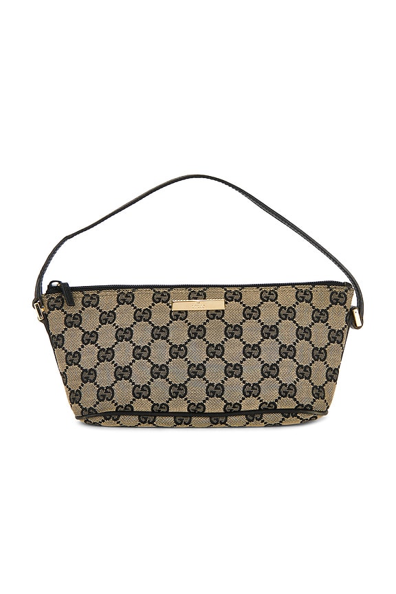 view 1 of 8 Gucci GG Boat Pochette Shoulder Bag in Grey