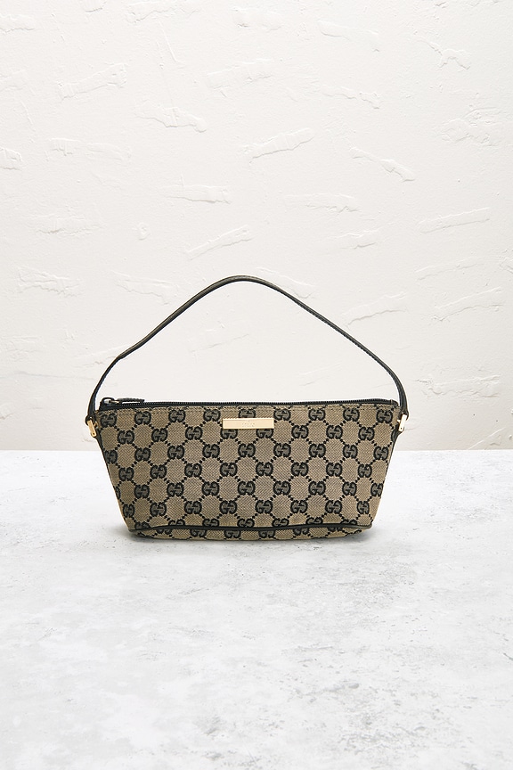 view 2 of 8 Gucci GG Boat Pochette Shoulder Bag in Grey