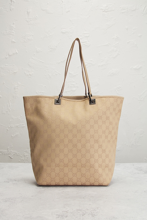 view 2 of 10 FOURRE-TOUT GUCCI in Beige