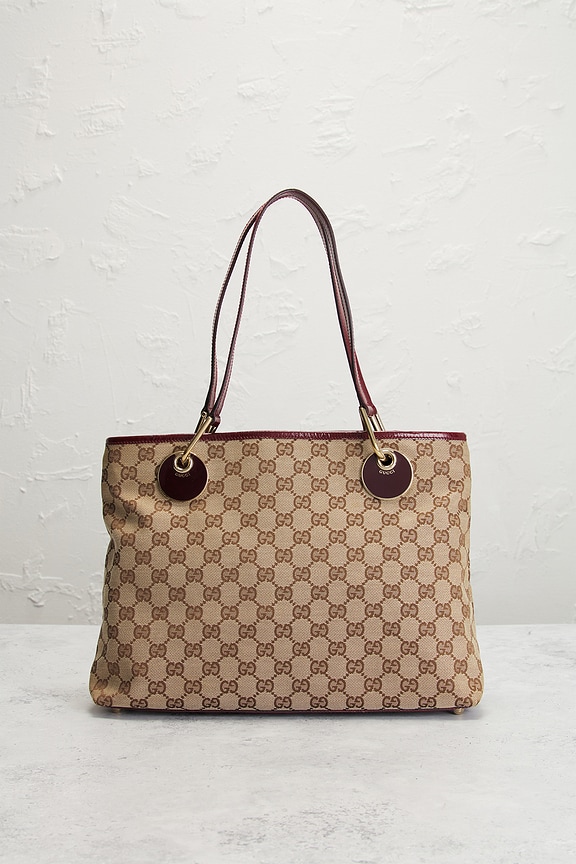 view 2 of 9 GUCCI 토트 in Beige