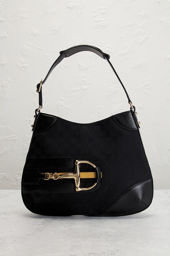 view 2 of 10 BOLSO HOBO GUCCI in Black
