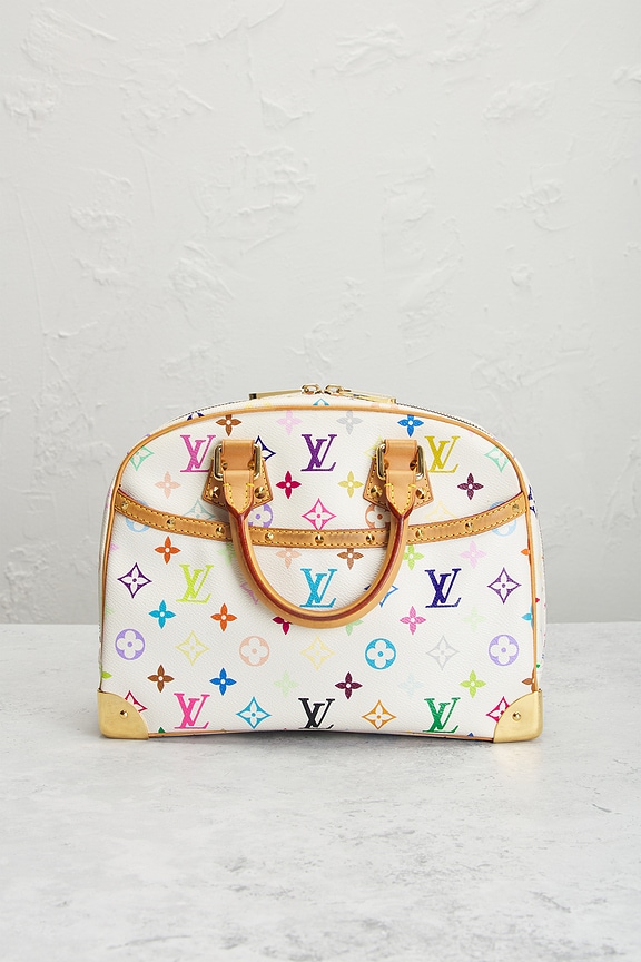view 2 of 9 Louis Vuitton Monogram Trouville Handbag in White