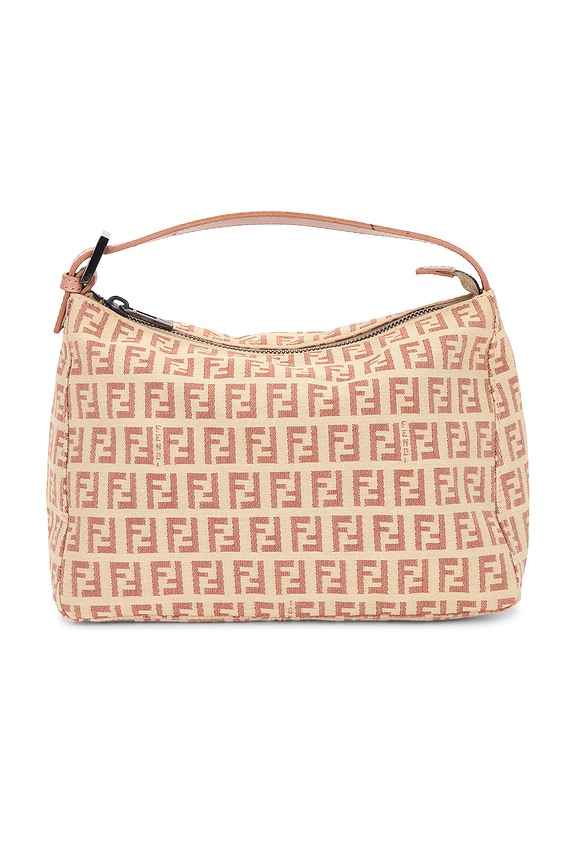 view 1 of 7 Fendi Zucchino Vanity Handbag in Beige