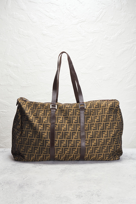 view 2 of 7 Fendi Zucca Weekend Bag in Brown