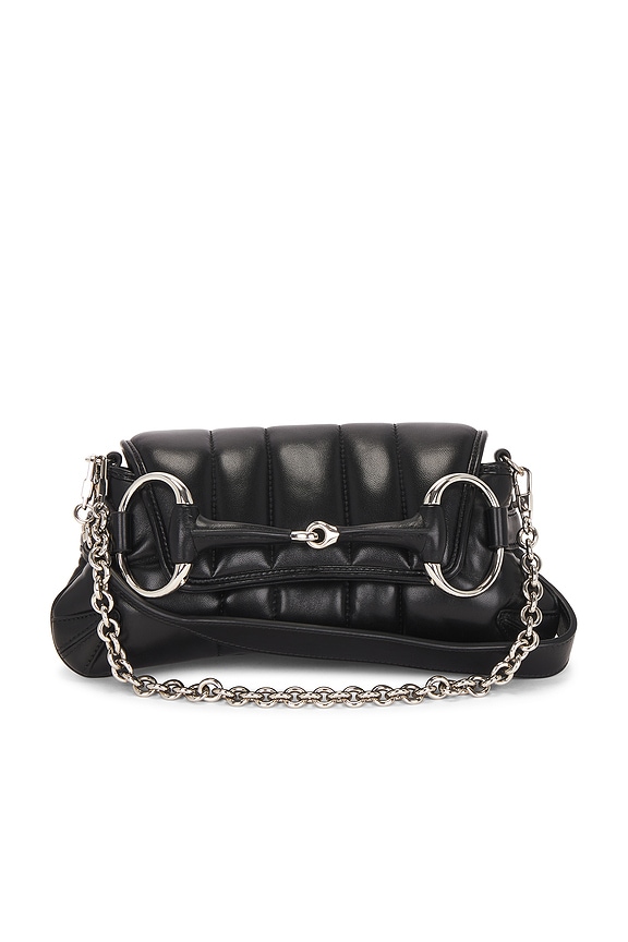 view 1 of 8 Gucci Horsebit Clutch in Black
