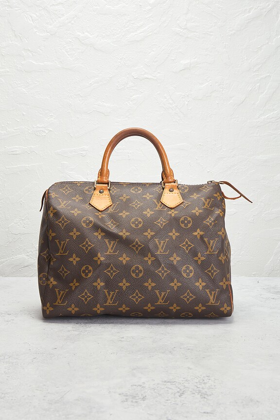 view 2 of 8 Louis Vuitton Monogram Speedy 30 Handbag in Brown
