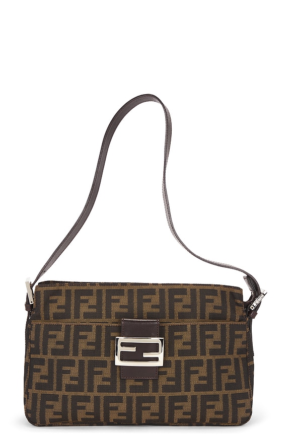 view 1 of 7 Fendi Zucca Shoulder Bag in Brown