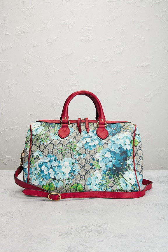 view 2 of 9 Gucci GG Blooms Boston Bag in Beige